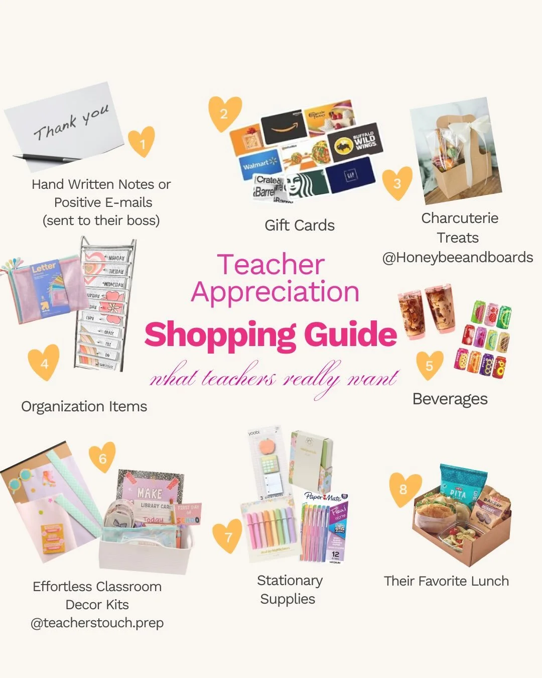 Free coffee, hallelujah.
Admin support, hallelujah.
Charcuterie snacks, hallelujah.
Jean day, hallelujah.
Flair pens, hallelujah.
Summer break, hallelujah. #teacherappreciation #giftideas #supportteachers #teachersofinstagram #shoppingguide