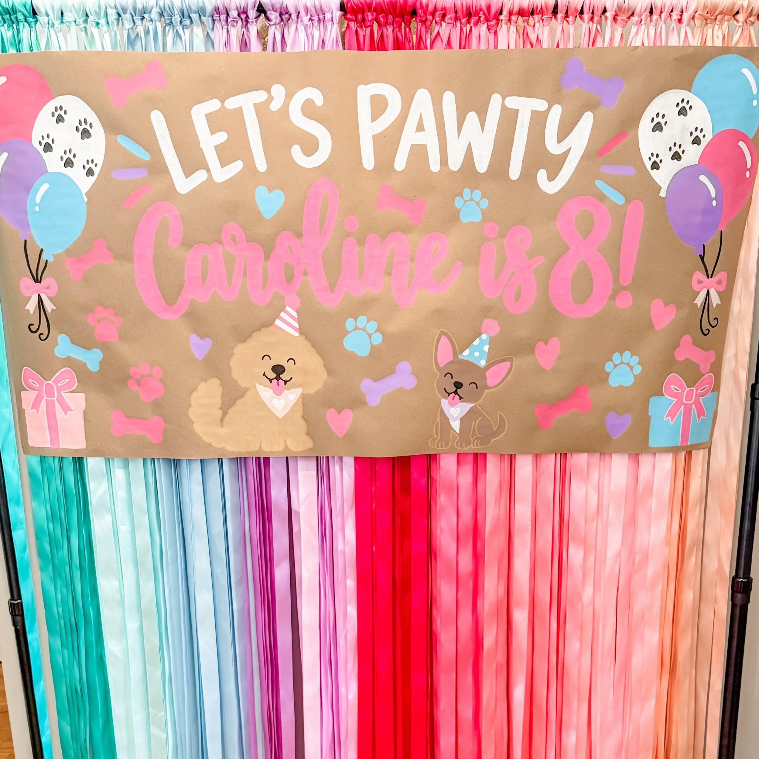 Let's Pawty - Custom Banner
