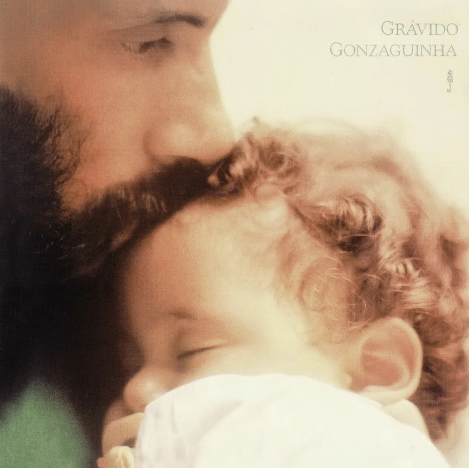 Capa do álbum “Grávido” de Gonzaguinha.