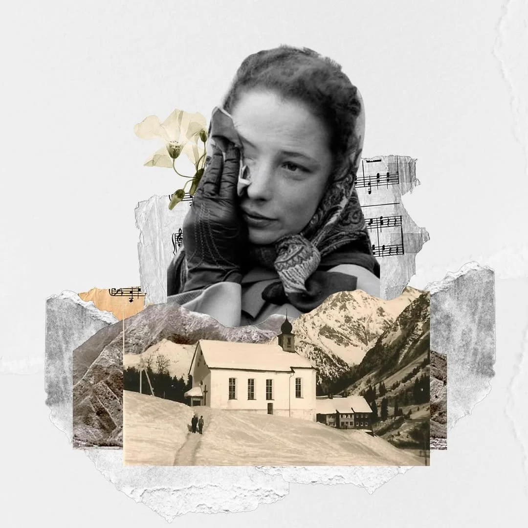 The Long Goodbye - Digital Collage Art by Stefanie Chew