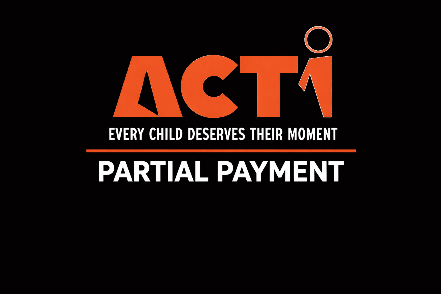 Partial Tuition Payment