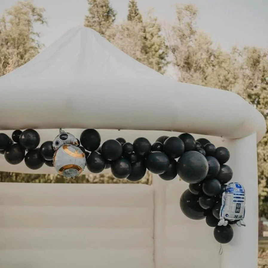 Bringing the bounce back to Southern Oregon — reimagined in white. ✨
Our all-white inflatables turn any backyard, wedding, or celebration into something luminous.
🏡 Serving Jackson & Josephine Counties
🪩 Delivery • Setup • Take