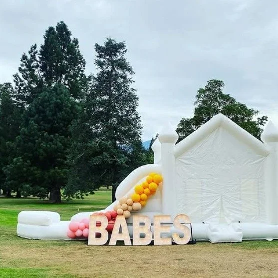 Bringing the bounce back to Southern Oregon — reimagined in white. ✨
Our all-white inflatables turn any backyard, wedding, or celebration into something luminous.
🏡 Serving Jackson & Josephine Counties
🪩 Delivery • Setup • Take