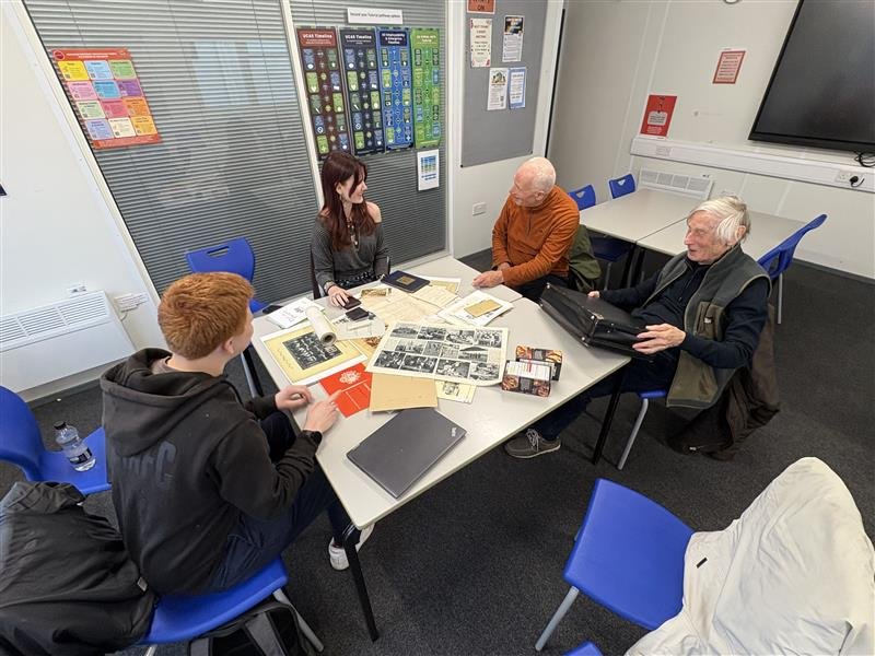 Visit from Past &amp; Present ‘Old Boys’
