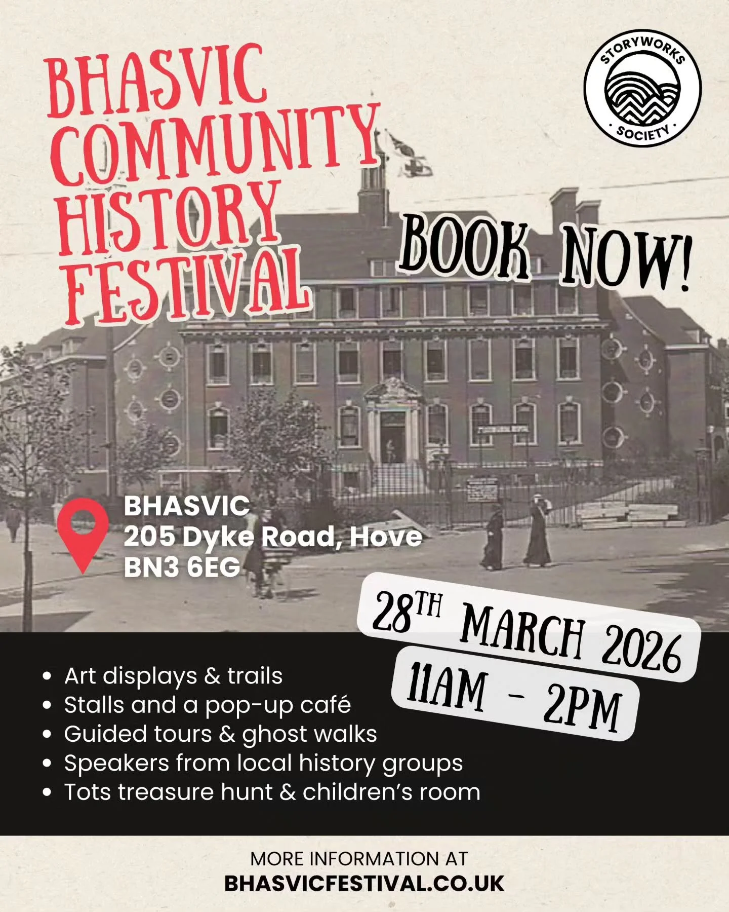 Tickets for our talks are now available! 
Choose from a range of six talks throughout the day, on topics such as Aubrey Beardsley, the World Wars and local history. 
A number of local groups are also attending, including The Regency Society and Brigh