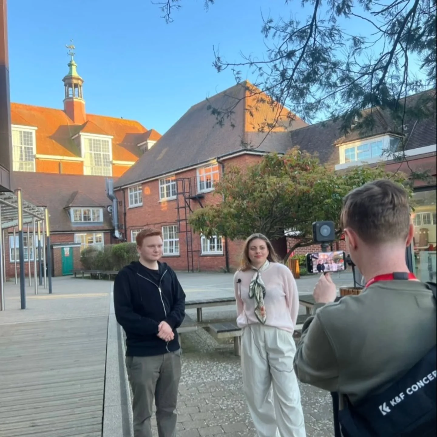 We were delighted to welcome Valerie from @latestbrighton to film an interview promoting our event. Our organisers and team had the opportunity to share details about the project, explore the college&rsquo;s history, and lead a mini tour of the site.