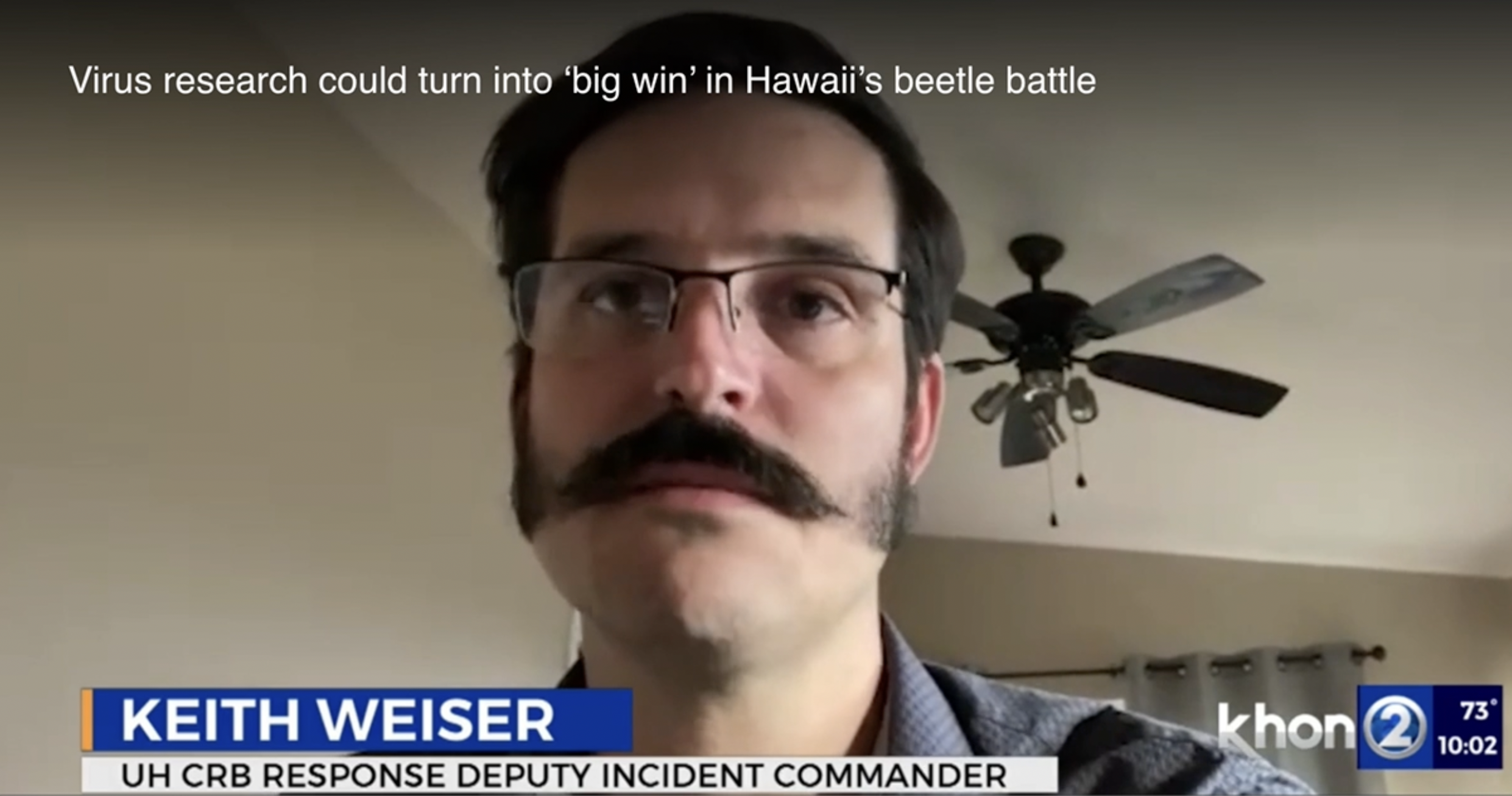 KHON: Virus Could Be “Big Win”