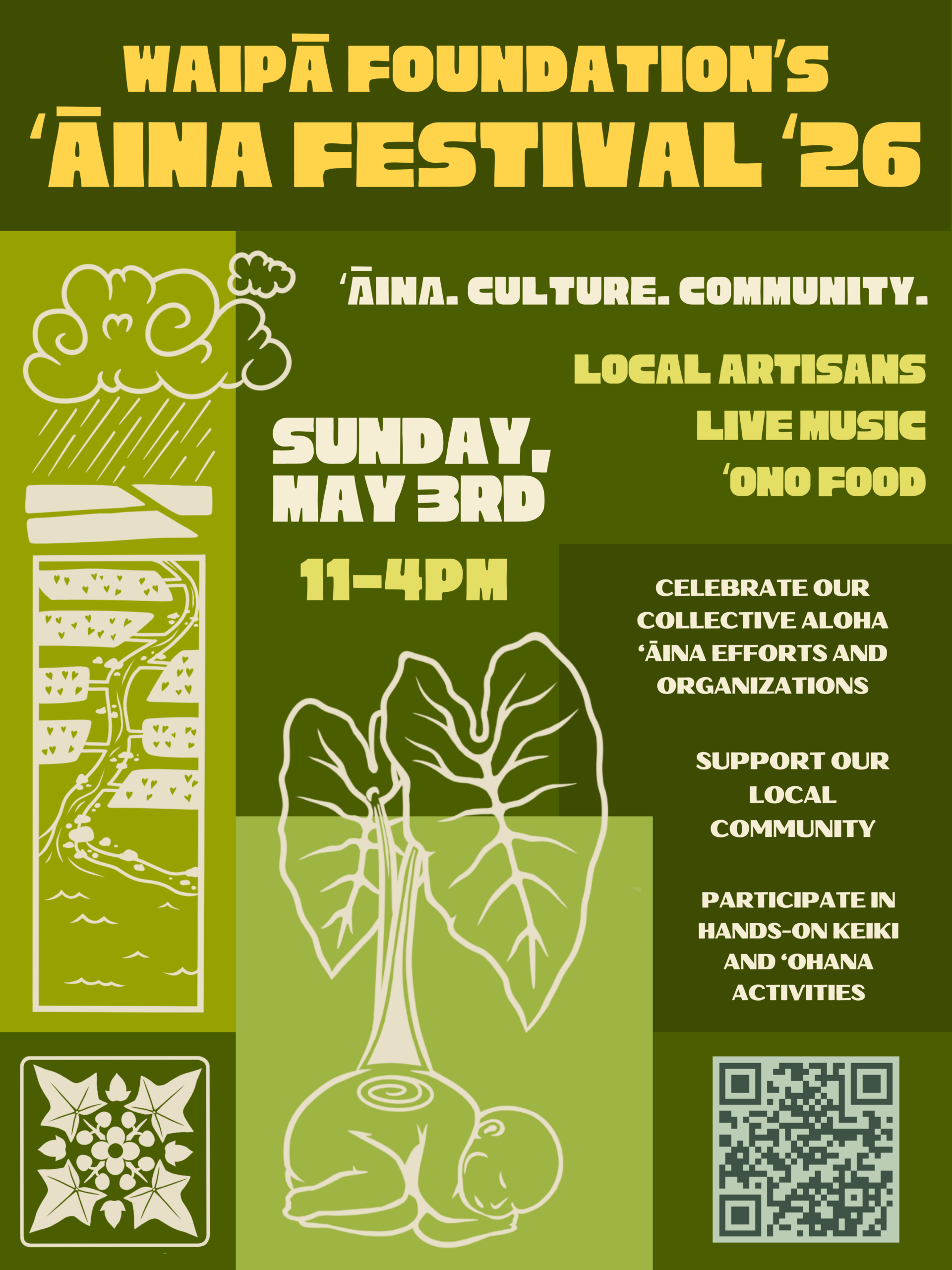 Waipā Annual ʻĀina Festival | Sun. May 3, 11a-4pm | Halulu Fishpond