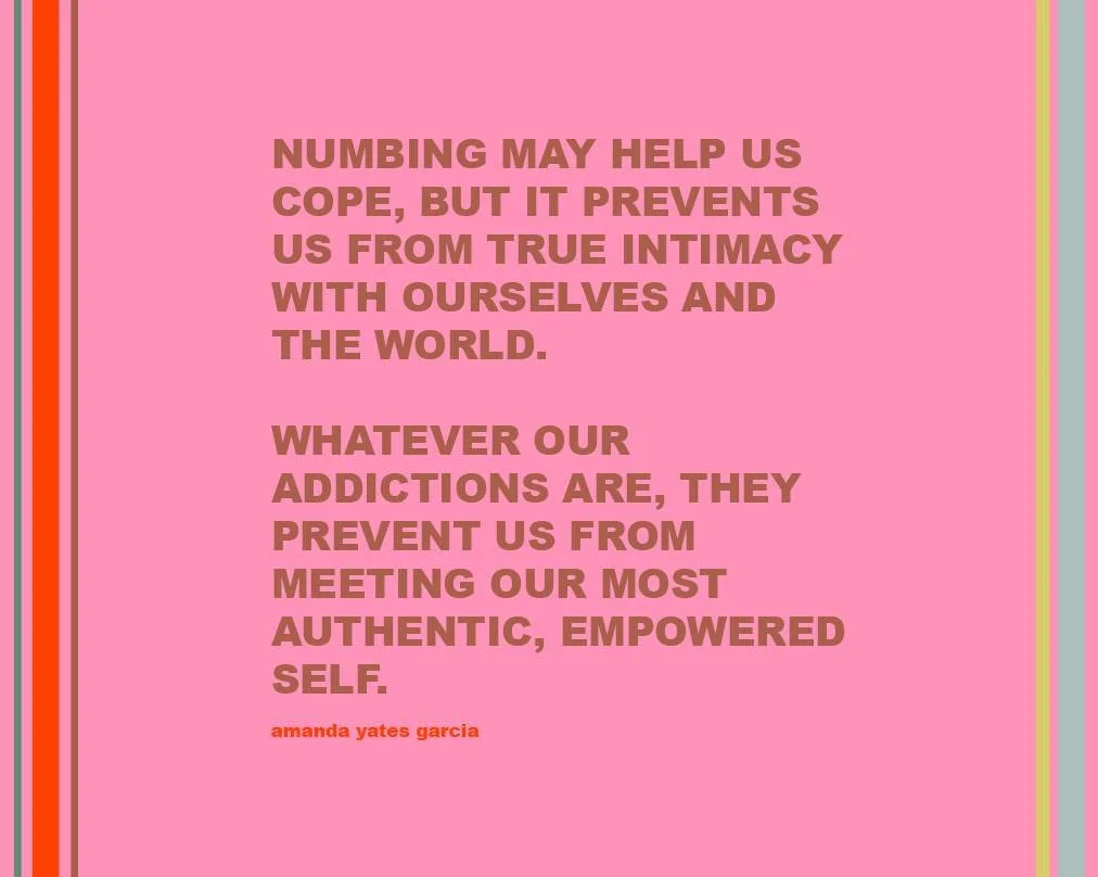 We all numb in different ways. Social media, busyness, the little distractions that pull us just far enough away from ourselves. But the more we numb, the less connected we feel to our own empathy and to the people around us.

Rituals bring us back.
