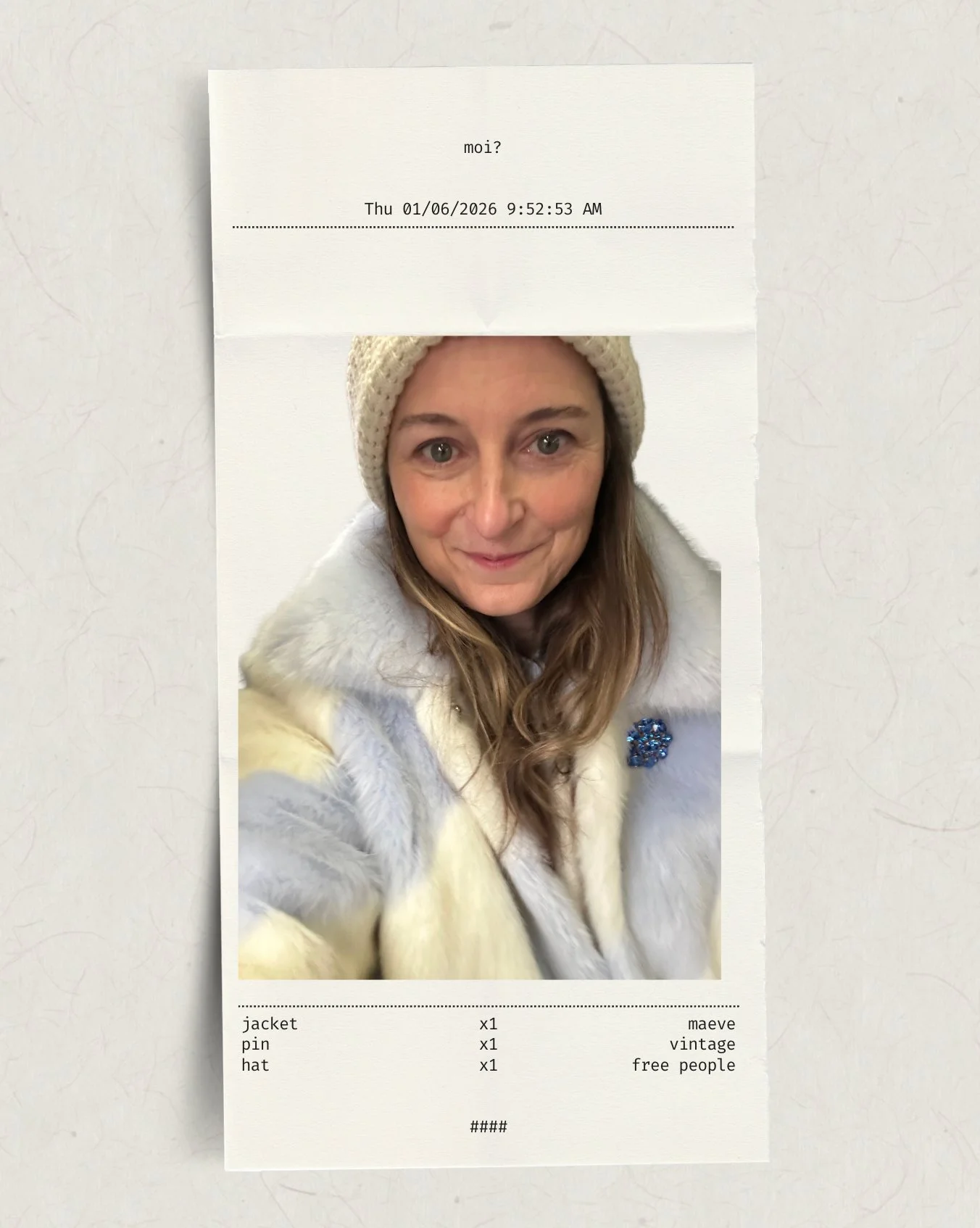 I&rsquo;m going to start sharing a little more of the everyday things around here. What I&rsquo;m wearing, daily drawings, small studio edits, bits of life from inside my studio.

When the world feels loud or uninspiring, I don&rsquo;t let it squish 