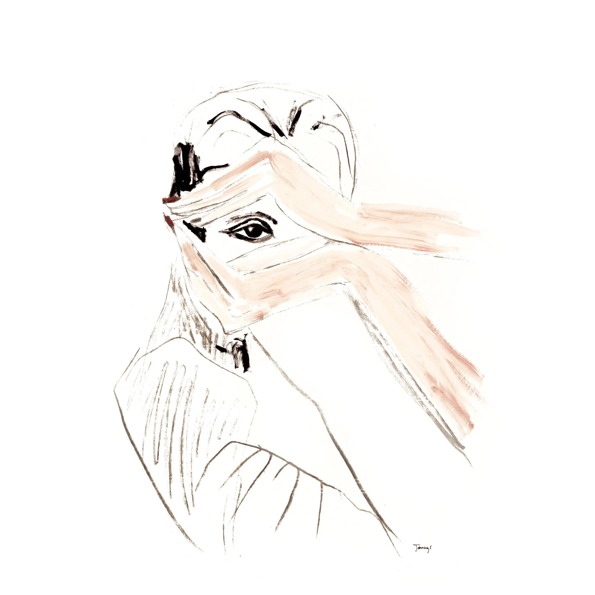 Reduced Perspective White Background