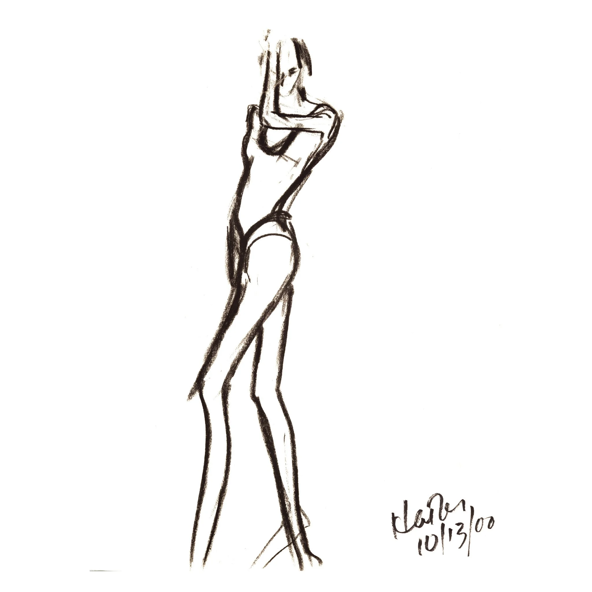 Person Hiding Their Face