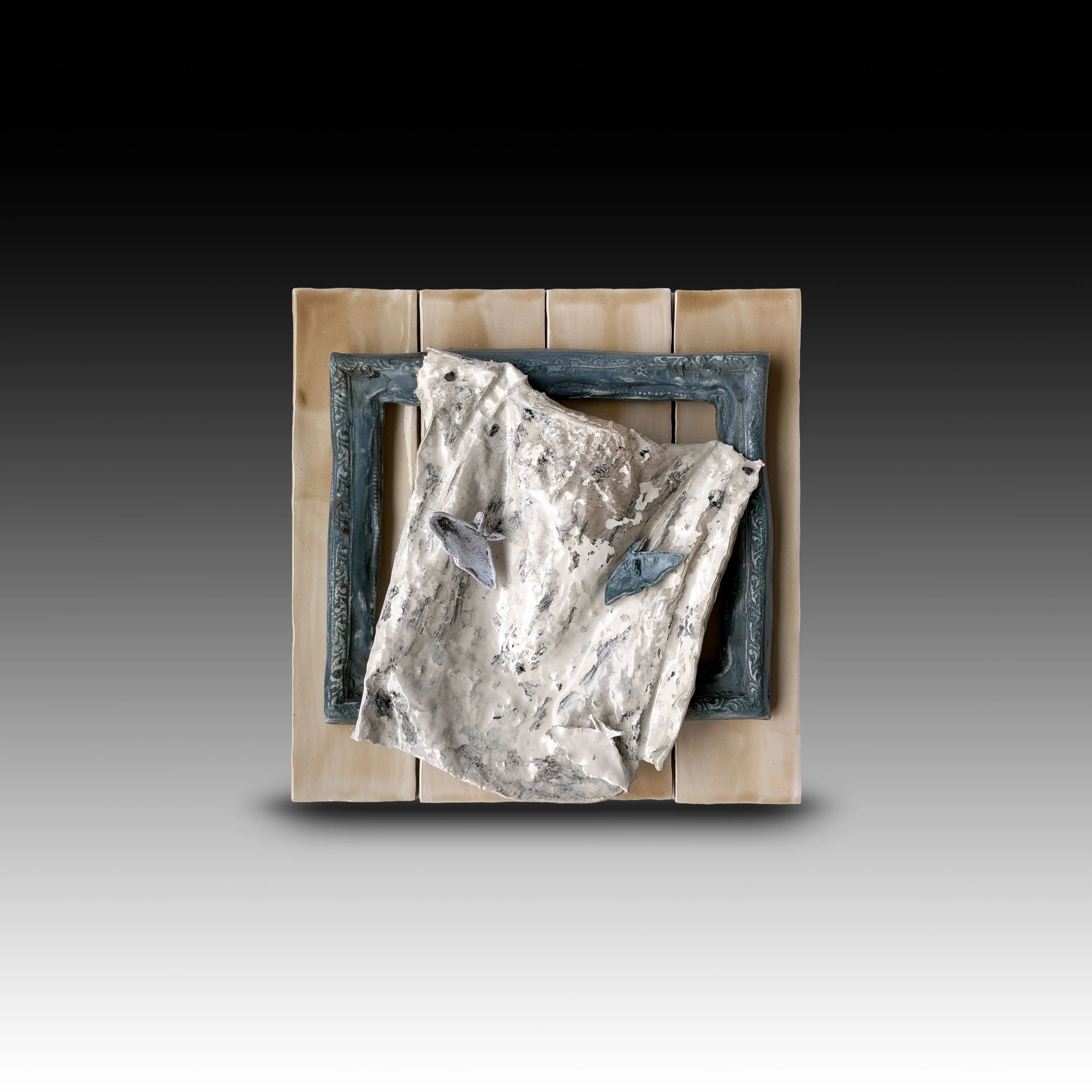 SOFT LANDING I | 112" x12" x 1 3/4" | $250
