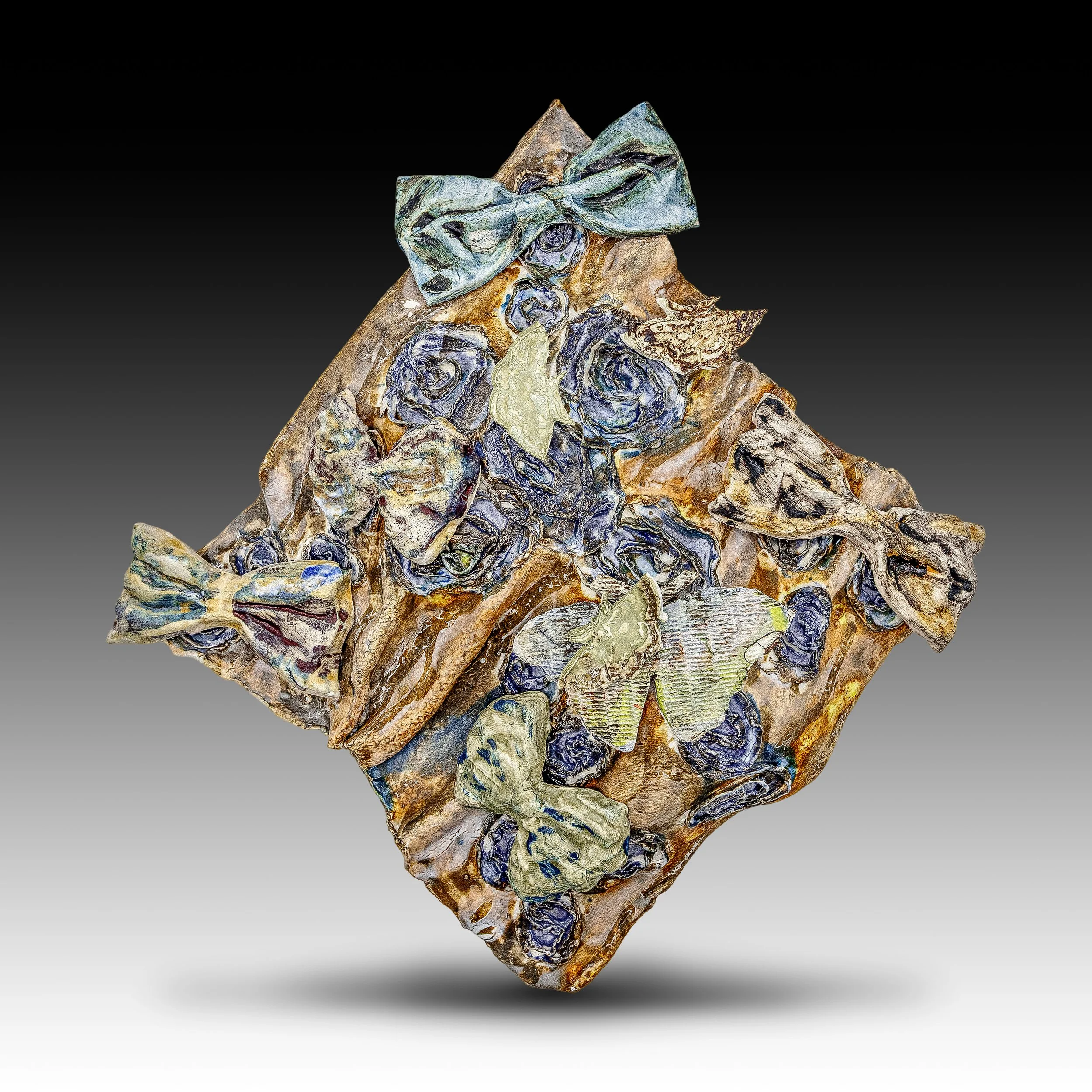 WHAT TOOK SO LONG... | 14" x 14" | $400