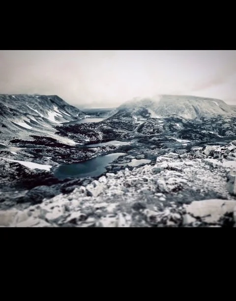 Tad Anderson-photo-Summer weather/Snowy range/Medicine Bow peak/National Forest