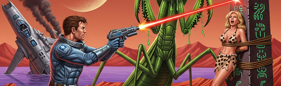 Arkolny Armageddon pulp sci-fi image