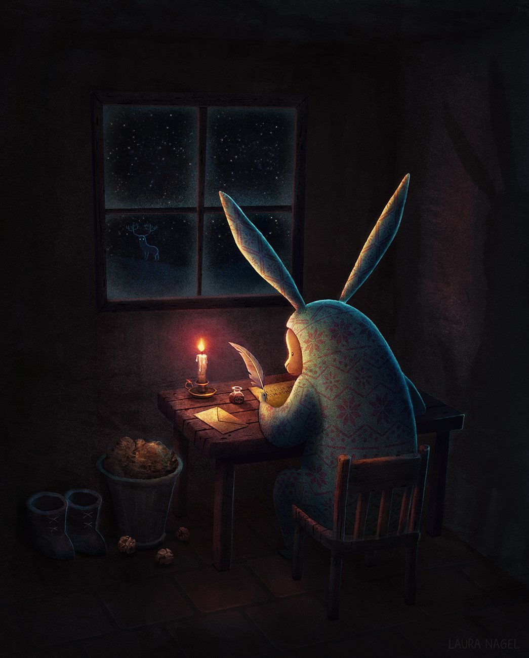 The Letter by artist Laura Nagel