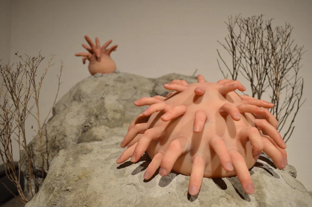 Growth sculpture by Margriet van Breevoort