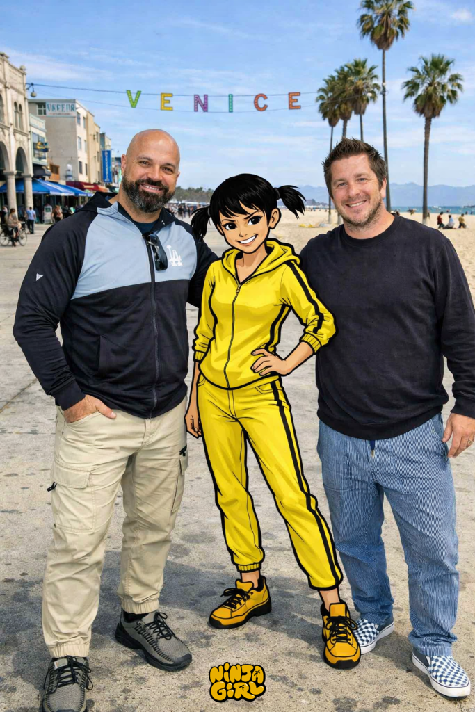 NINJA GIRL AND HER CREATORS