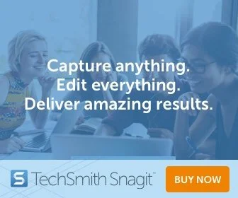 TechSmith Snagit advertisement