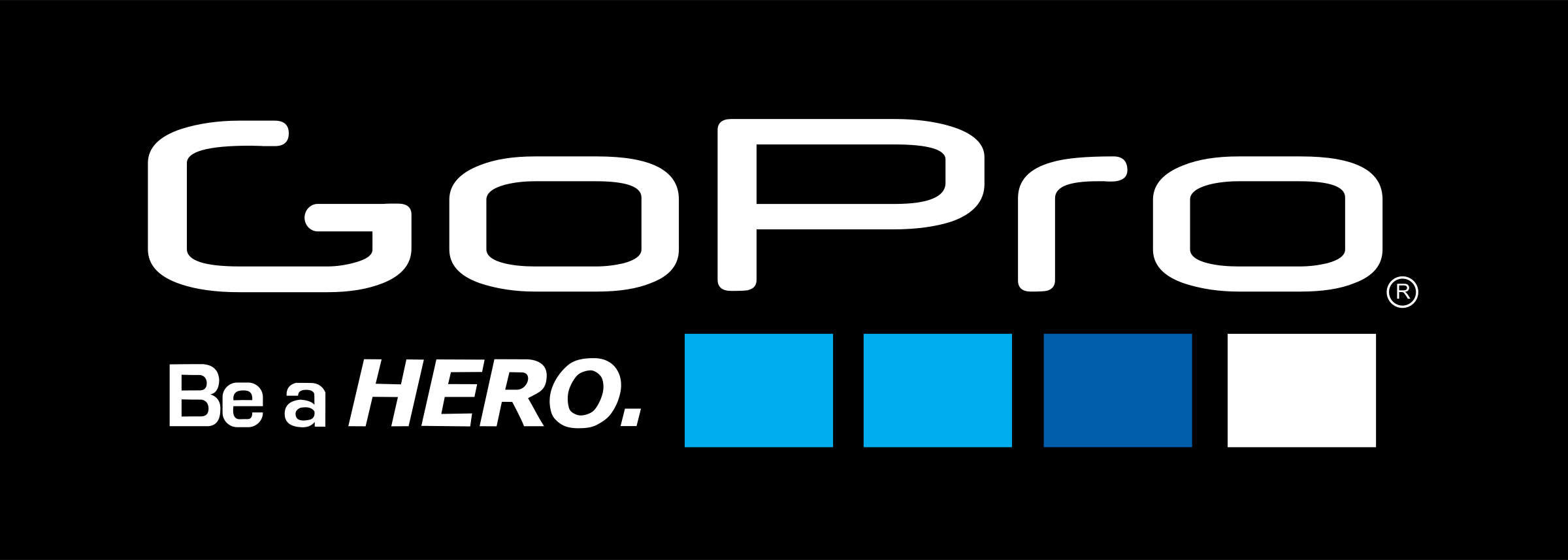 GoPro BE A HERO logo