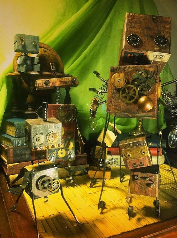 upcycled art