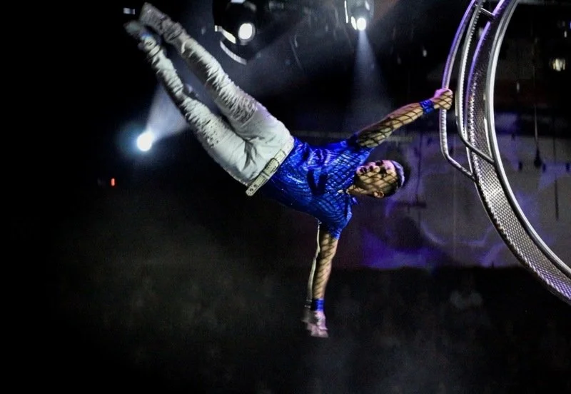 Mauricio Vanegas performs at Cirque du Soleil