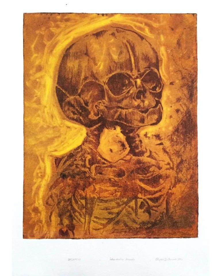Tattoo Artist - AnEcho - skull sketch