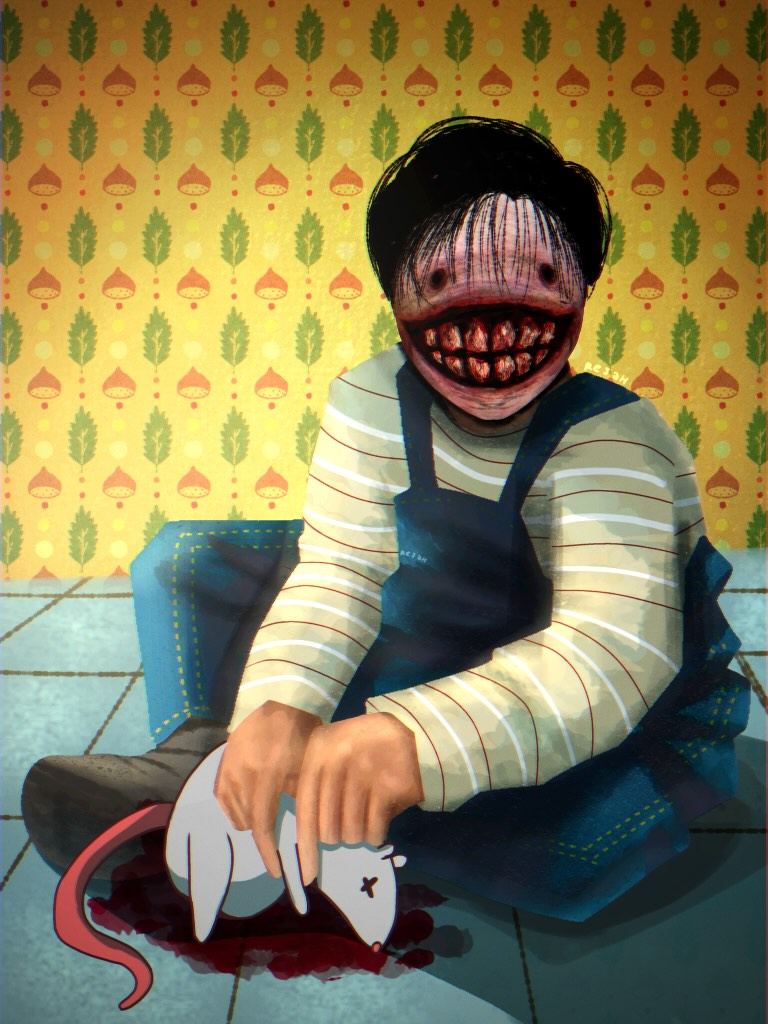 Artist Rendyl James Lazala-creepy art-We Were Just Having Fun