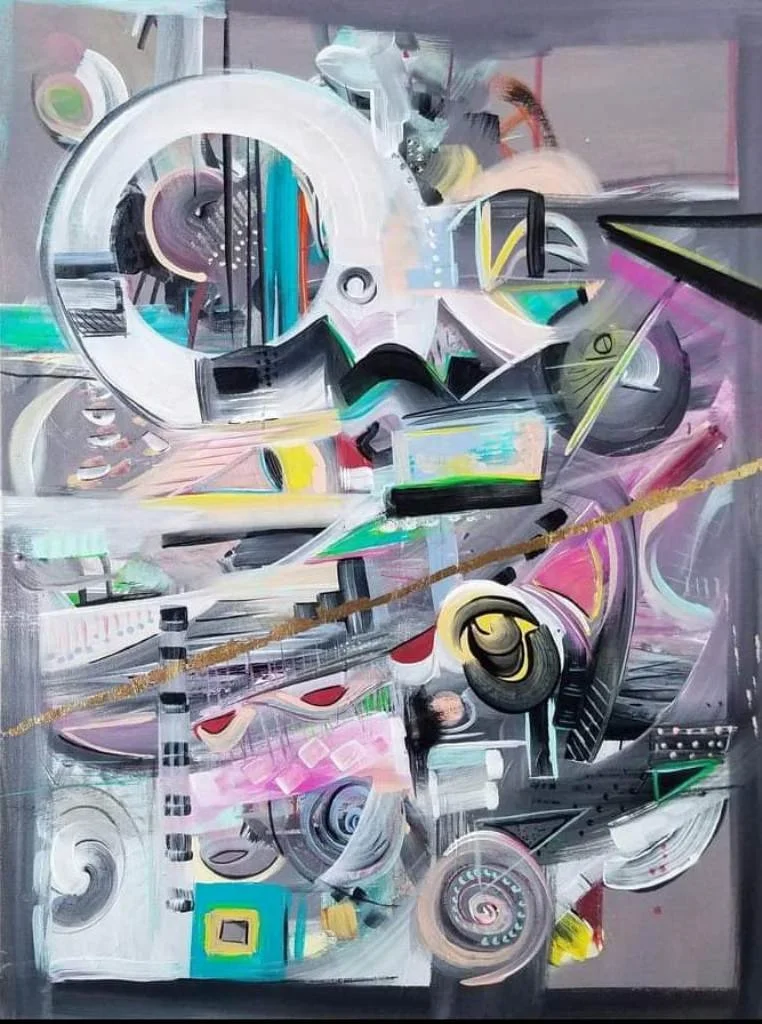 Abstract art - by Samah Kthar