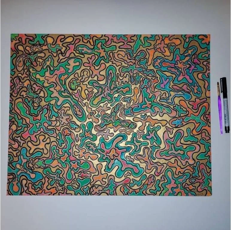 Psychedelic Illustrator Magsta