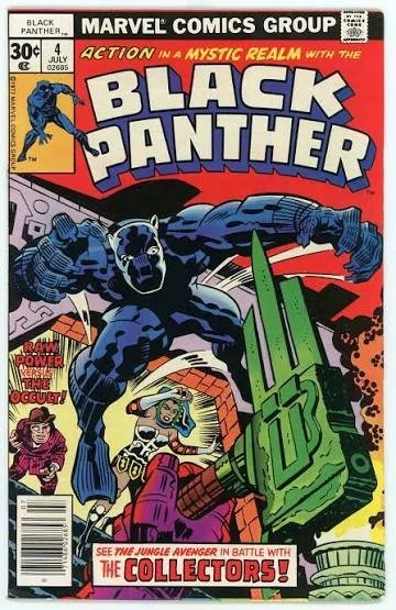Black Panther comicbook cover #4
