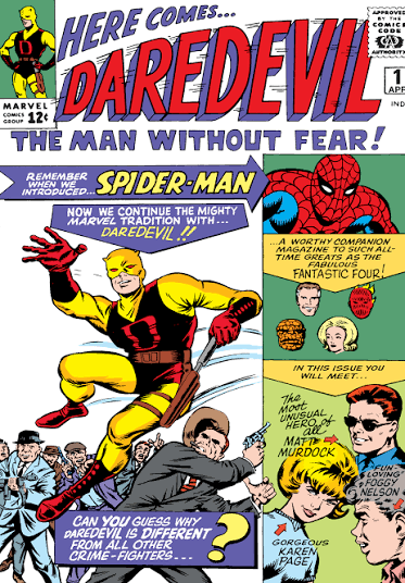 Daredevil Comic Cover #1