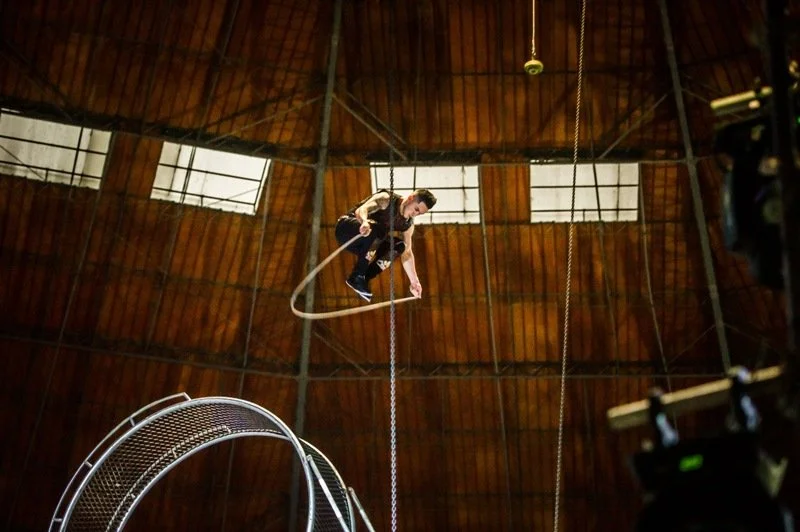 Mauricio Vanegas performs at Cirque du Soleil