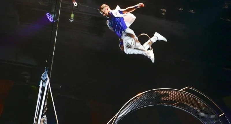 Mauricio Vanegas performs at Cirque du Soleil
