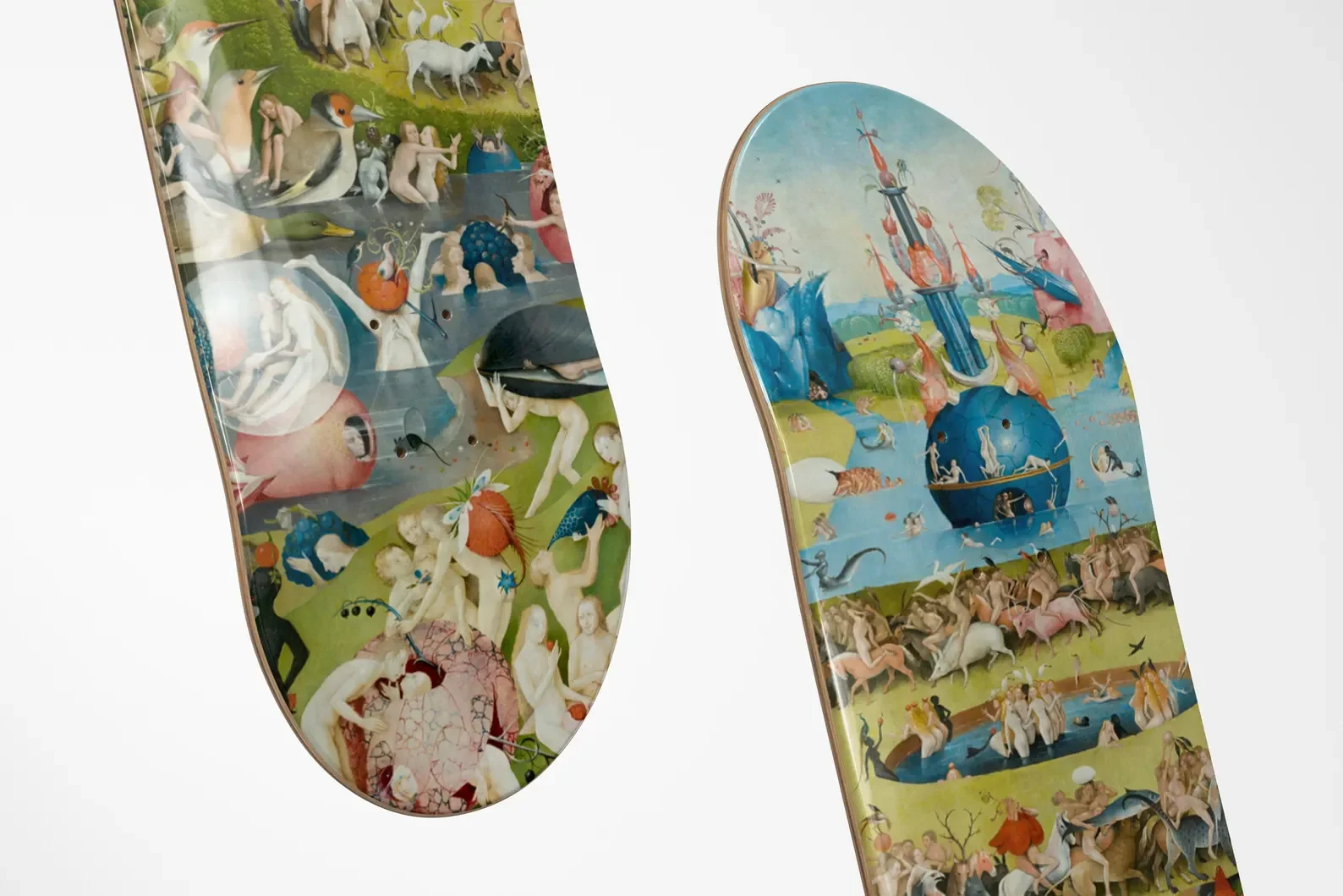 skateboard deck art - surrealistic