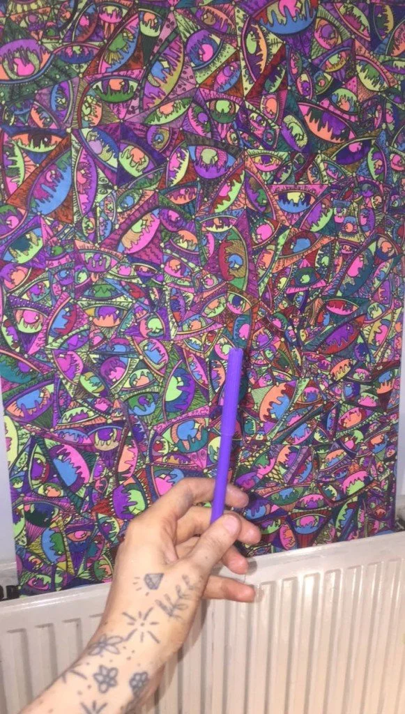 Psychedelic Illustrator Magsta