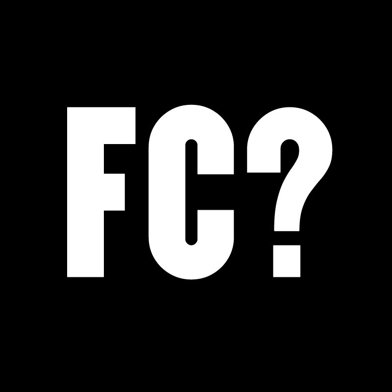 The image features large, bold white text on a black background that reads 'FOC?'.