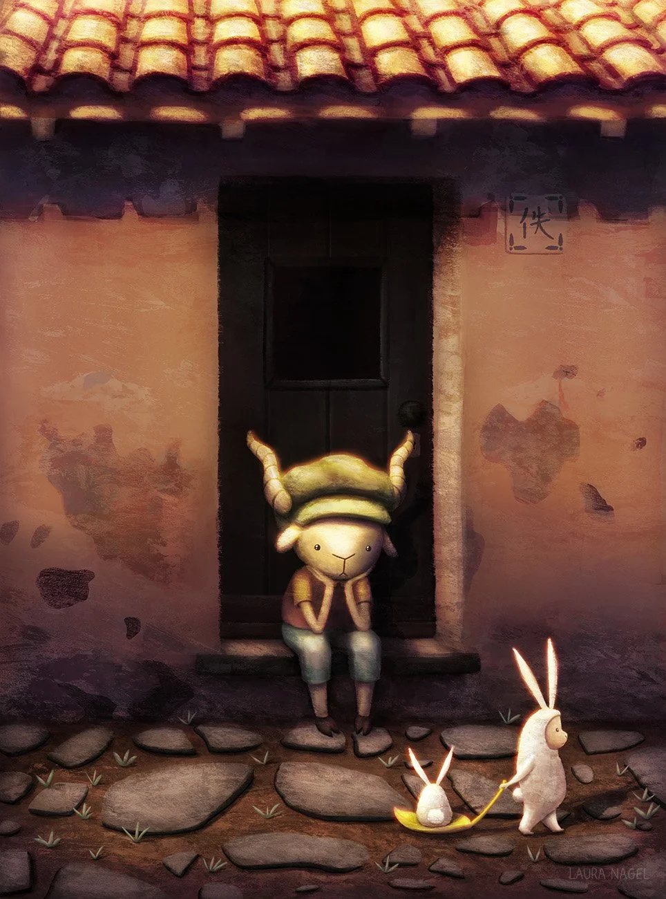 The lost boy by artist Laura Nagel
