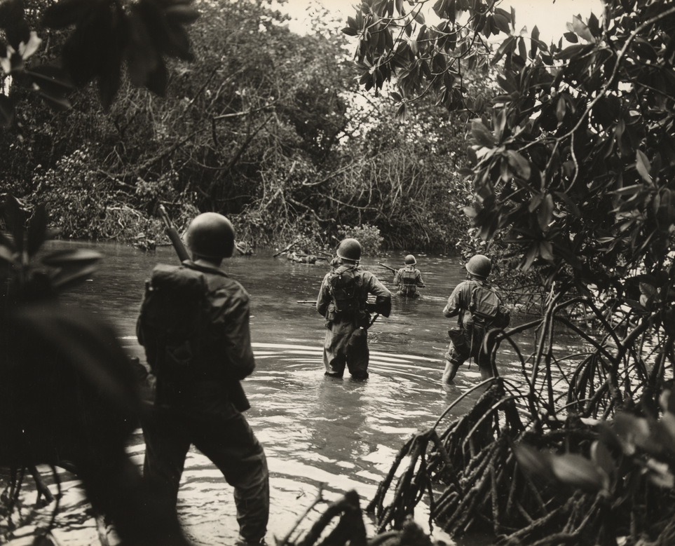 Operations Against the Japanese on Arundel and Sagekarsa Islands by John Bushemi, 1943