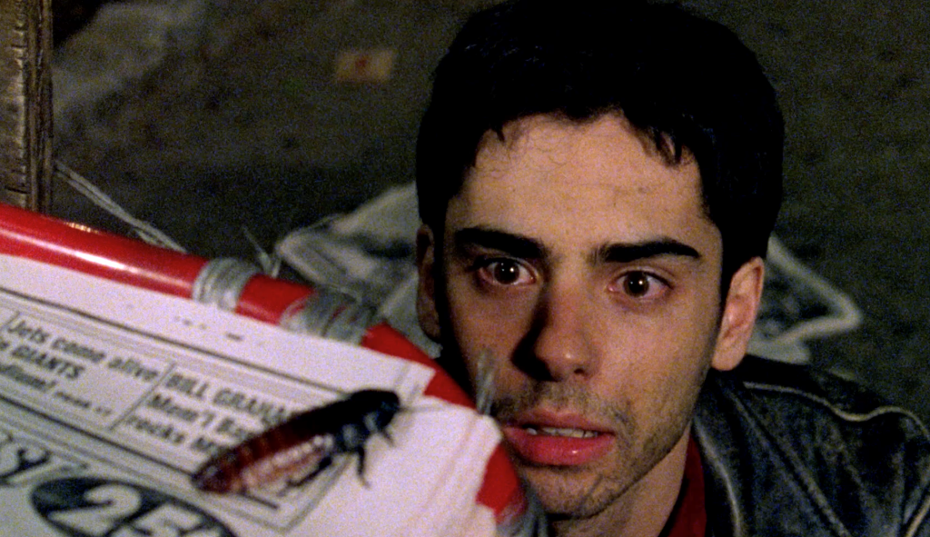Helicopter Short film_framegrab - man with bug