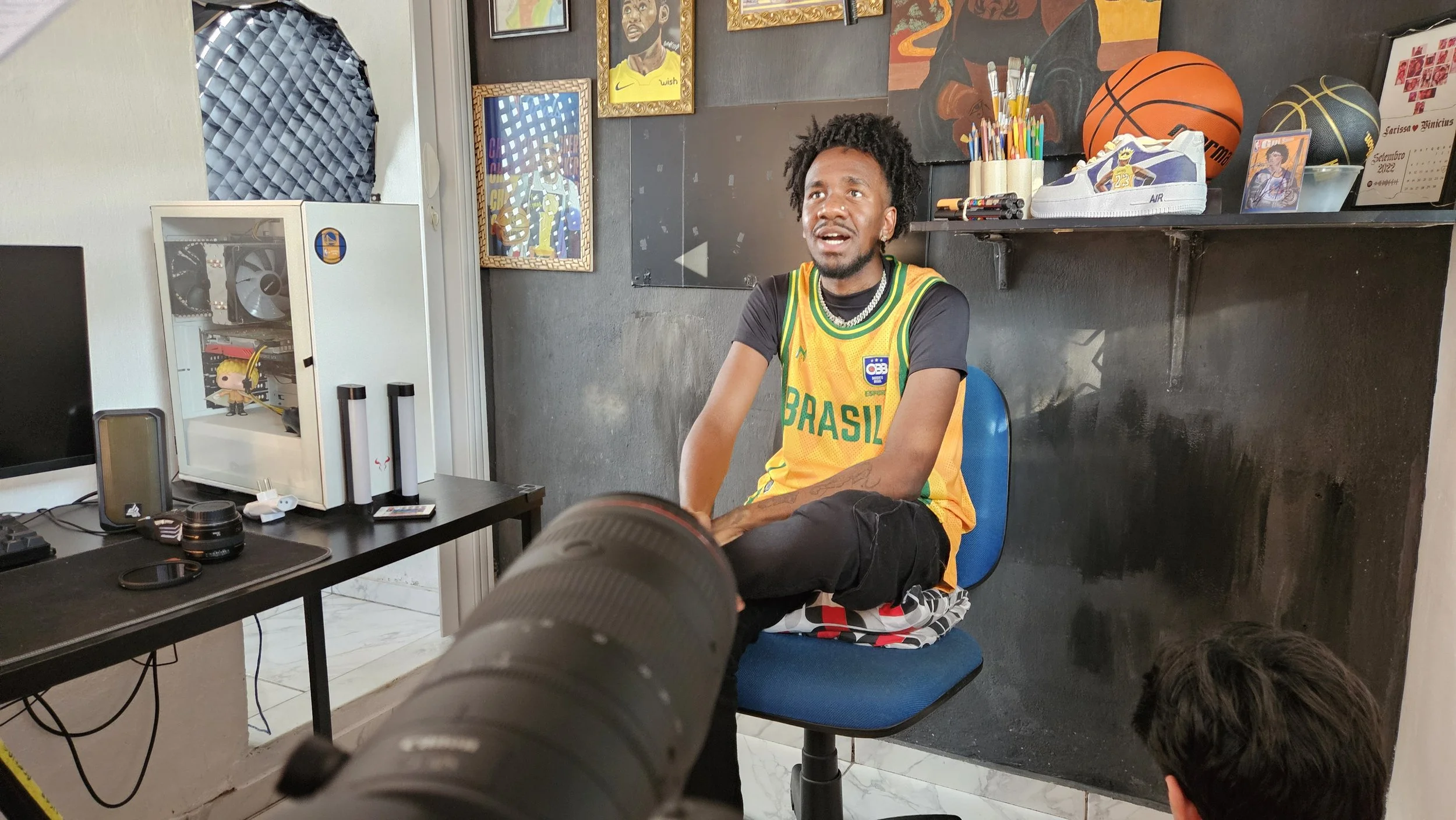 a-arte-de-ser BTS shot