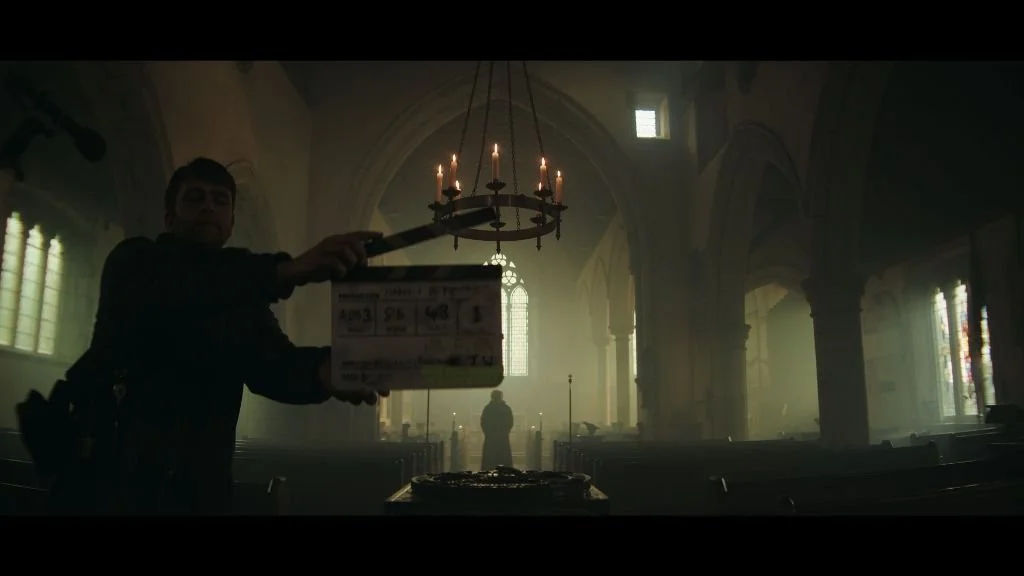 BTS shot from Isabella De Fortibus / short film