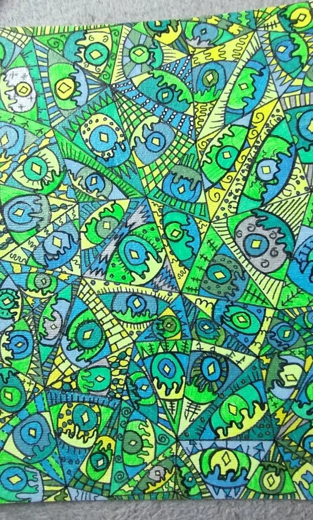 Psychedelic Illustrator Magsta