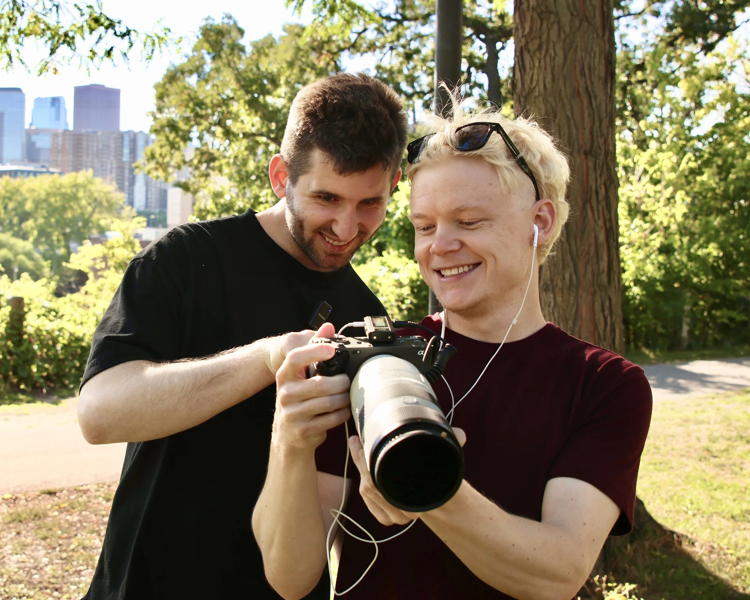 Behind the scenes with Josh