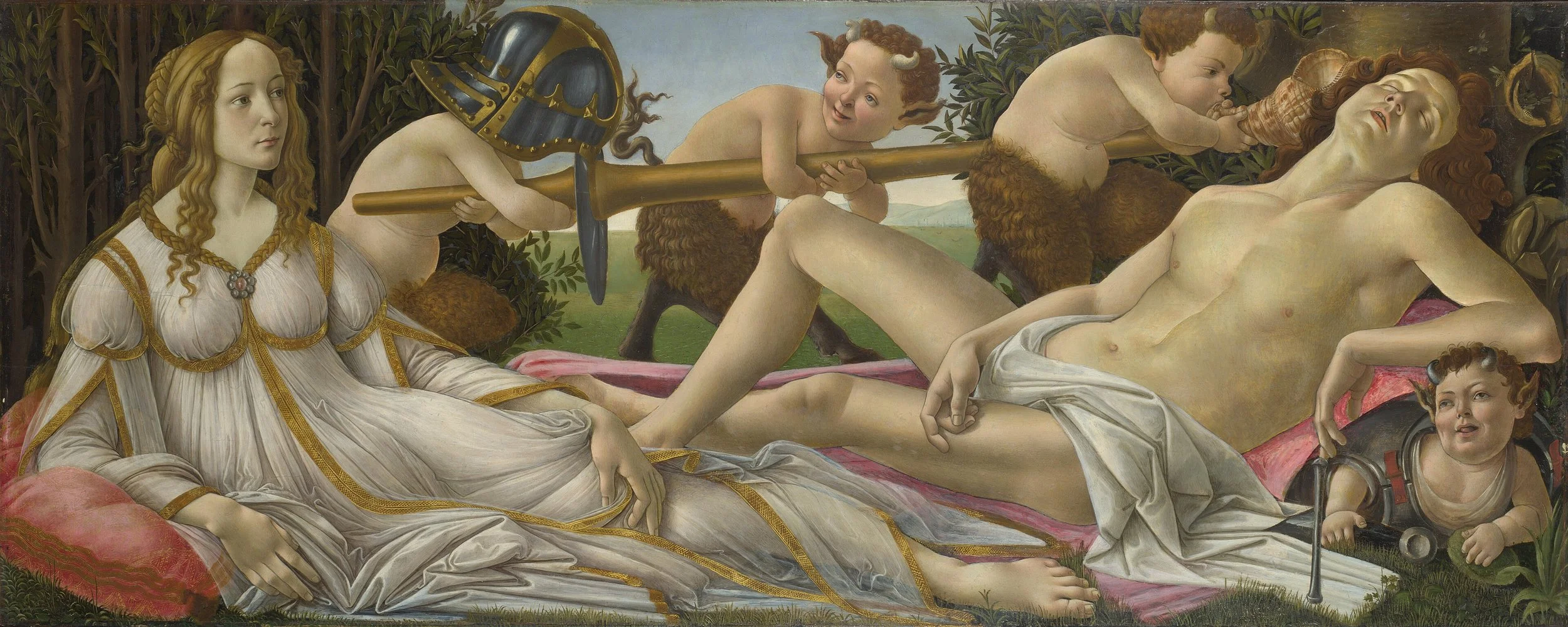 Sandro Botticelli_Venus_and_Mars_1485
