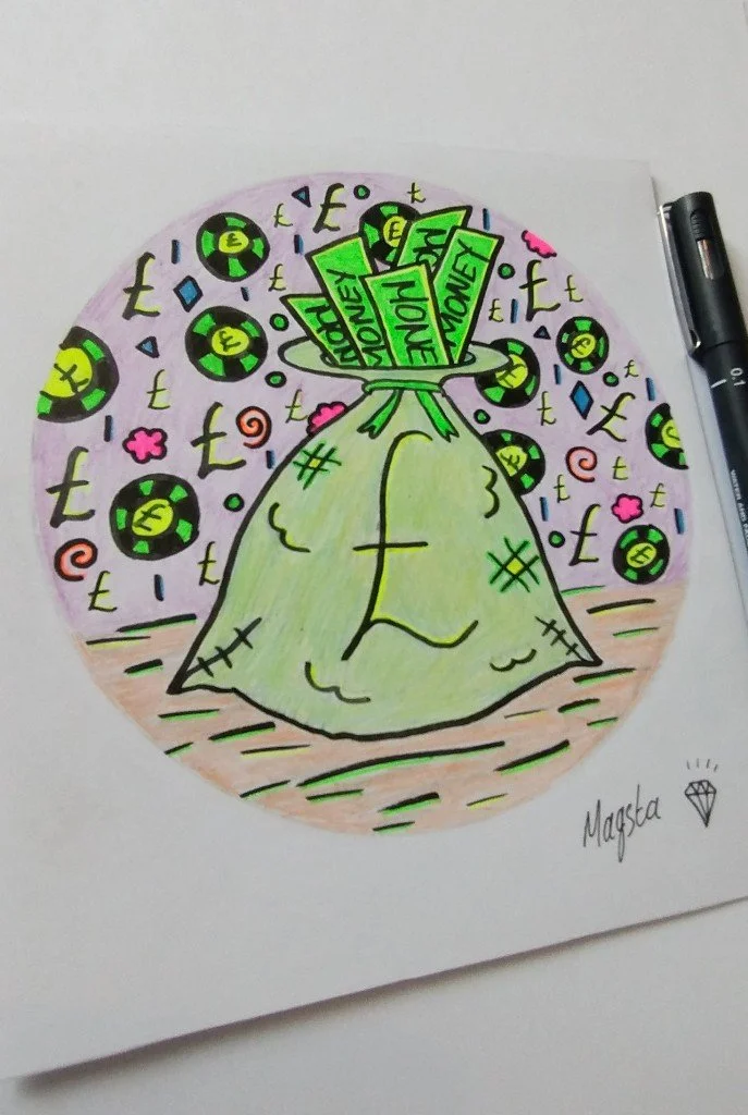 Psychedelic Illustrator Magsta