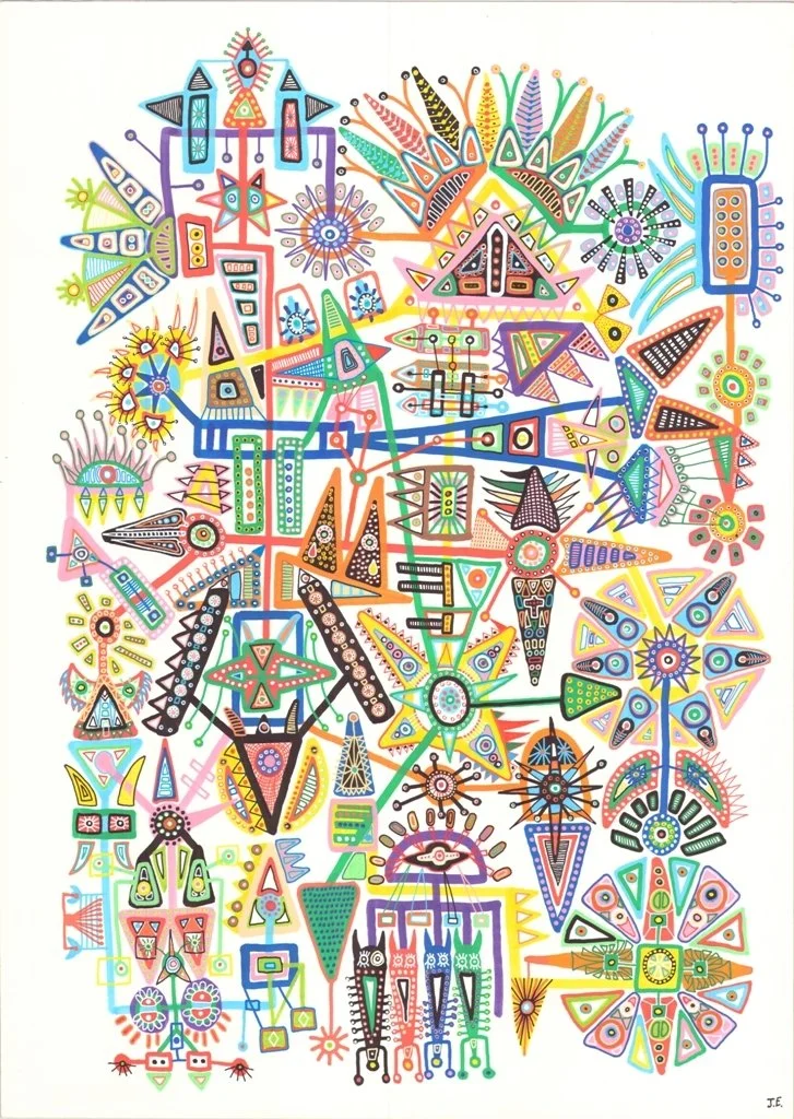 Pamicuki - abstract art by JE