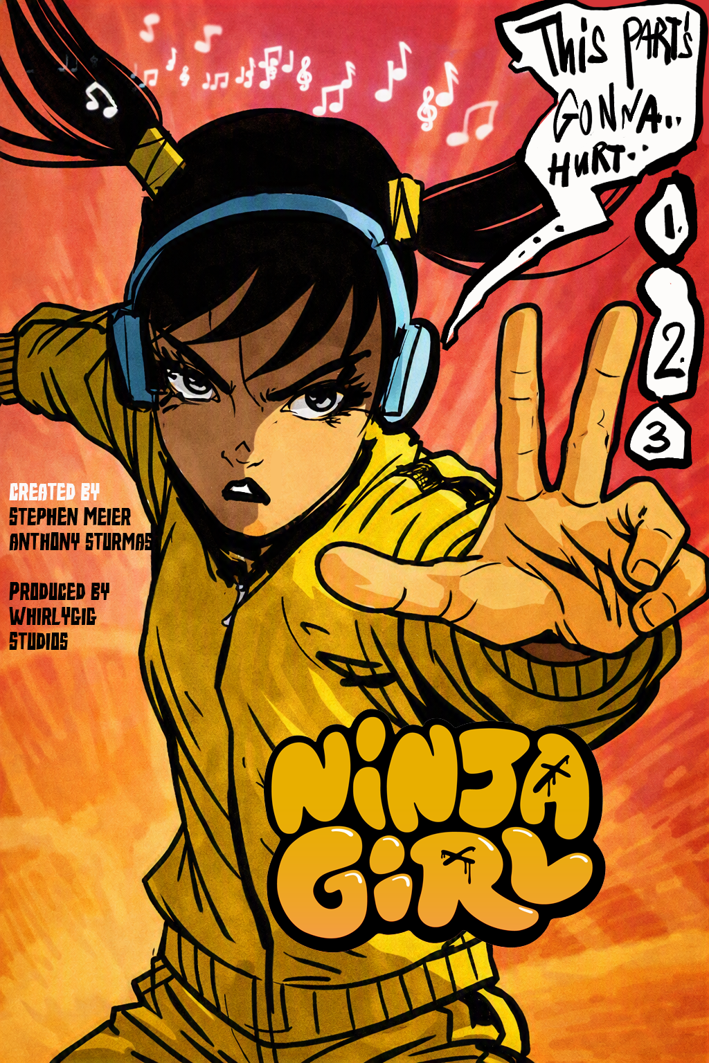Ninja Girl Is Out: Anthony Sturmas on Building a Street-Level Hero from Scratch