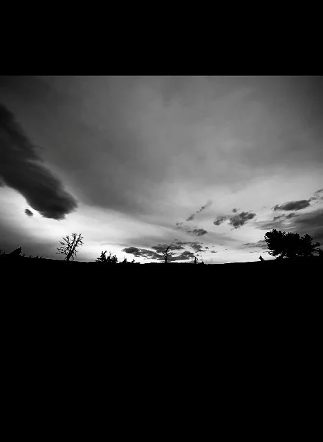 Tad Anderson - Wyoming - black and white photography